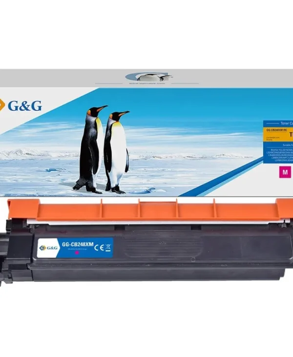 G&G Συμβατό Toner για Laser Εκτυπωτή Brother Brother Tn-248xl Ματζέντα 21405