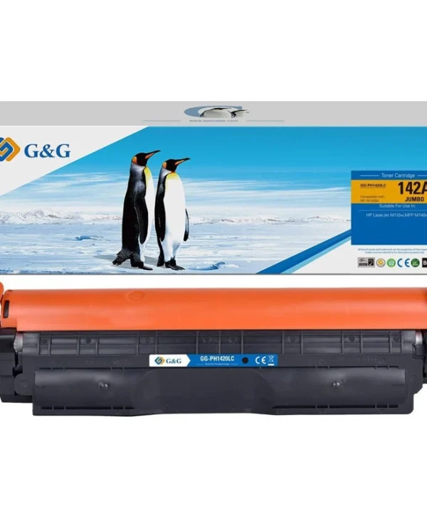 G&g Premium Toner Xl 2k Hp 142a Black W1420a Hp142a 20810