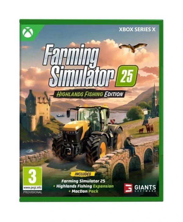 Farming Simulator 25 Highlands Fishing Edition Xbox Series X Game
