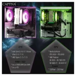 Captiva Advanced Gaming R92-912 Gaming Desktop PC (Ryzen 7-5700X/32GB DDR4/1.0TB SSD/GeForce RTX 5060/W11 Home) 92912 - Image 3