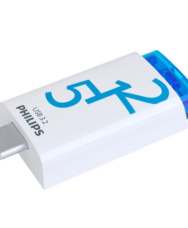 Philips Click Series 512GB USB 3.2 Stick με σύνδεση USB-C Λευκό FM51FD175B/00