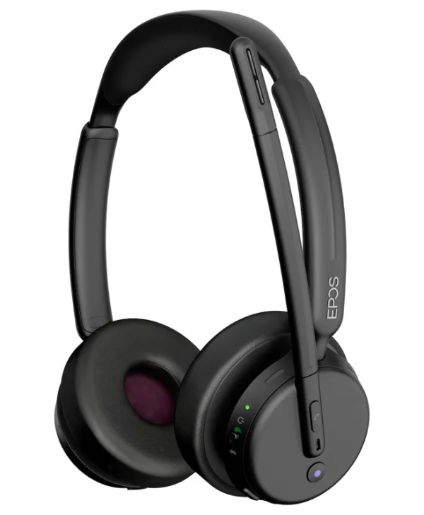 Epos Impact 500 MS UC Ασύρματα On Ear Multimedia Ακουστικά με μικρόφωνο και σύνδεση Bluetooth / USB-A / USB-C 1001490