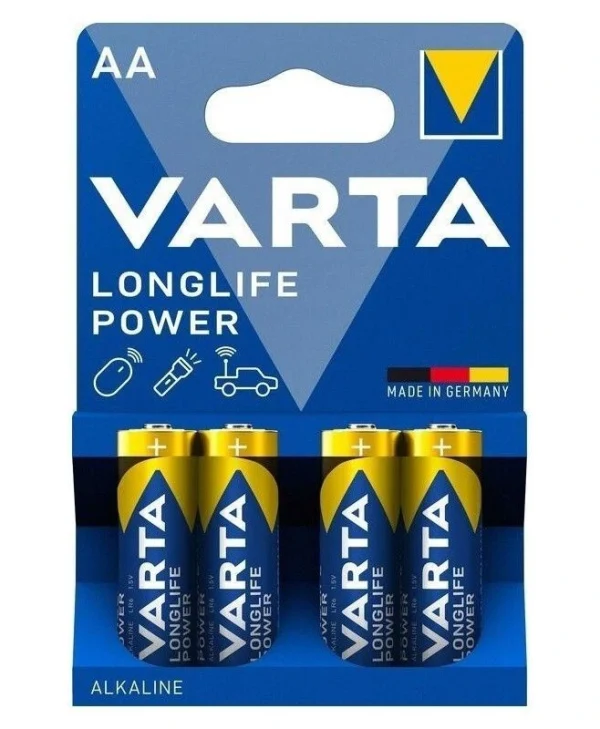 Varta LongLife Power Αλκαλικές Μπαταρίες AA 1.5V 4τμχ 4906121414