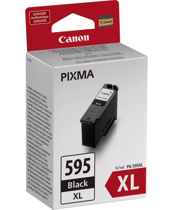 Canon PG-595 XL Γνήσιο Μελάνι Εκτυπωτή InkJet Μαύρο (7170C001)