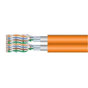 Equip S/FTP Cat.7 (10Gbps) Καλώδιο Δικτύου Ethernet 500m Πορτοκαλί 4781853