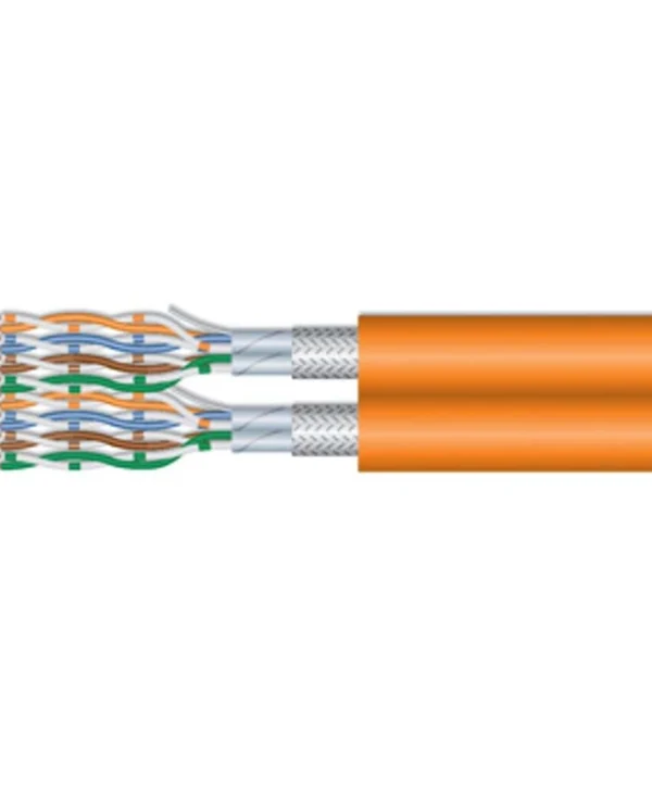 Equip S/FTP Cat.7 (10Gbps) Καλώδιο Δικτύου Ethernet 500m Πορτοκαλί 4781853
