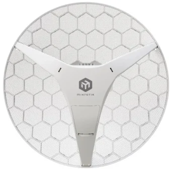 MikroTik LHG 5 ax Εξωτερική Κεραία WiFi Παραβολική 24.5dBi με σύνδεση Ethernet LHG-5axD