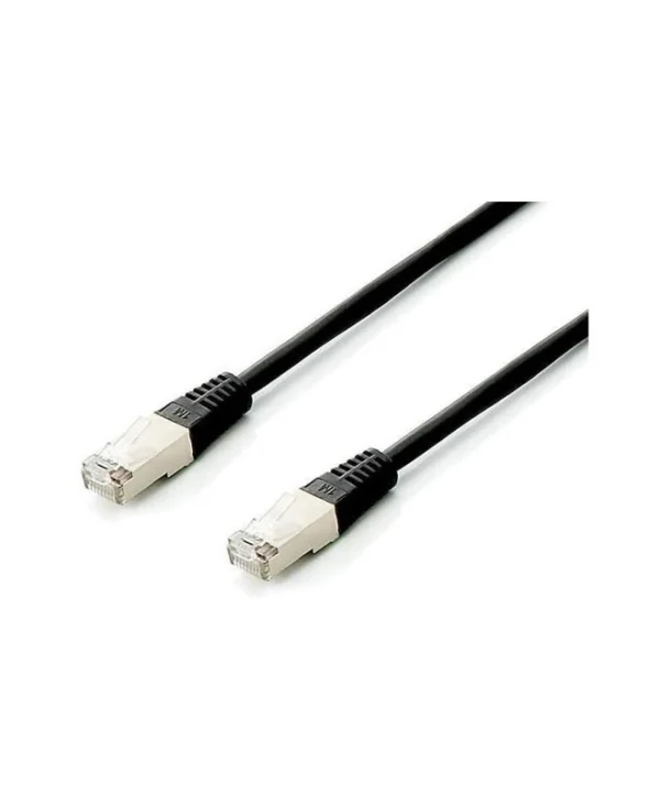 Equip S/FTP Cat.6a (Gigabit) Καλώδιο Δικτύου Ethernet 5m Μαύρο 645694