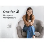 Conceptronic Φορτιστής GaN με Θύρα USB-A και 2 Θύρες USB-C και Καλώδιο USB-C - USB-C 67W Power Delivery Λευκός (ALTHEA17W) - Image 7