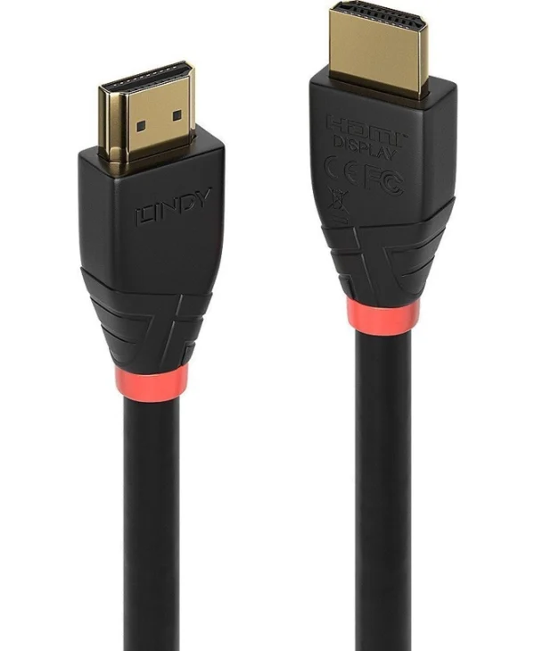 Lindy HDMI 2.0 Premium High Speed 4K 60Hz HDR Cable HDMI male - HDMI male 7.5m Μαύρο 1819727