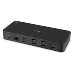 Lindy USB-C Docking Station με HDMI/DisplayPort 4K PD Ethernet και σύνδεση 3 Οθονών Μαύρο (43366) 8249326 - Image 2