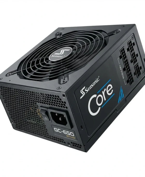 Seasonic Core GC-650 650W Μαύρο Τροφοδοτικό Υπολογιστή Full Wired 80 Plus Gold SRP-CGC651-A5A32SF