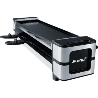 Steba RC 140 Επιτραπέζια Ηλεκτρική Ψησταριά Αυλακωτής Πλάκας 600W με Ρυθμιζόμενο Θερμοστάτη 63-40-00