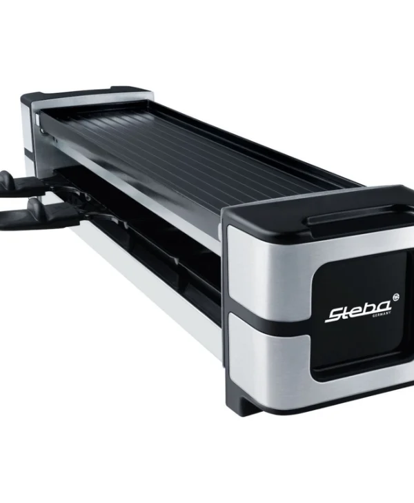 Steba RC 140 Επιτραπέζια Ηλεκτρική Ψησταριά Αυλακωτής Πλάκας 600W με Ρυθμιζόμενο Θερμοστάτη 63-40-00