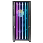 Azza Guardian Glass Gaming Midi Tower Κουτί Υπολογιστή με Πλαϊνό Παράθυρο και ARGB Φωτισμό Glass White CSAZ-520BG - Image 2