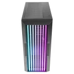 Azza Guardian Glass Gaming Midi Tower Κουτί Υπολογιστή με Πλαϊνό Παράθυρο και ARGB Φωτισμό Glass White CSAZ-520BG - Image 3