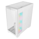 Azza Cove Gaming Midi Tower Κουτί Υπολογιστή με Πλαϊνό Παράθυρο και ARGB Φωτισμό Λευκό CSAZ-570W - Image 5