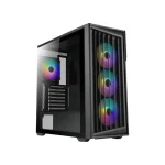 Azza Torrent Gaming Midi Tower Κουτί Υπολογιστή με Πλαϊνό Παράθυρο Μαύρο CSAZ-490