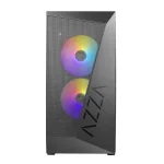 Azza Reaver Gaming Midi Tower Κουτί Υπολογιστή με Πλαϊνό Παράθυρο Μαύρο CSAZ-225K01 - Image 2