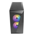 Azza Reaver Gaming Midi Tower Κουτί Υπολογιστή με Πλαϊνό Παράθυρο Μαύρο CSAZ-225K01 - Image 3