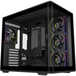 CoolerMaster Elite 600 Gaming Midi Tower Κουτί Υπολογιστή με Πλαϊνό Παράθυρο και ARGB Φωτισμό Μαύρο E600-KGNN-S01