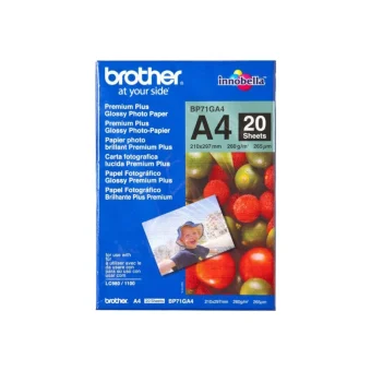Brother Χαρτί Εκτύπωσης A4 260gr/m² 20 φύλλα BP71GA4