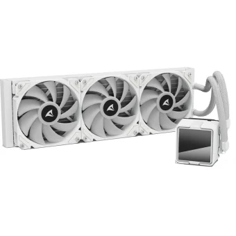 Sharkoon S60 Υδρόψυξη AIO CPU με 3 Ανεμιστήρες 120mm και ARGB Φωτισμό Λευκή 4044951044955
