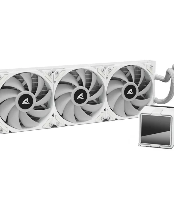 Sharkoon S60 Υδρόψυξη AIO CPU με 3 Ανεμιστήρες 120mm και ARGB Φωτισμό Λευκή 4044951044955