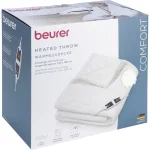 Beurer HD 82 Helsinki Ημίδιπλη Ηλεκτρική Κουβέρτα Πλενόμενη με Χρονοδιακόπτη Λευκή 130x180εκ. 40052 - Image 2