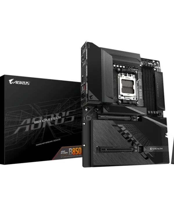 Gigabyte B850 Aorus Stealth Wi-Fi Motherboard ATX με AMD AM5 Socket B850 A STEALTH