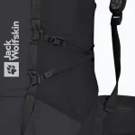 Jack Wolfskin Ορειβατικό Σακίδιο 25lt Αδιάβροχο Μαύρο Daypack 2020061_6350_OS - Image 3