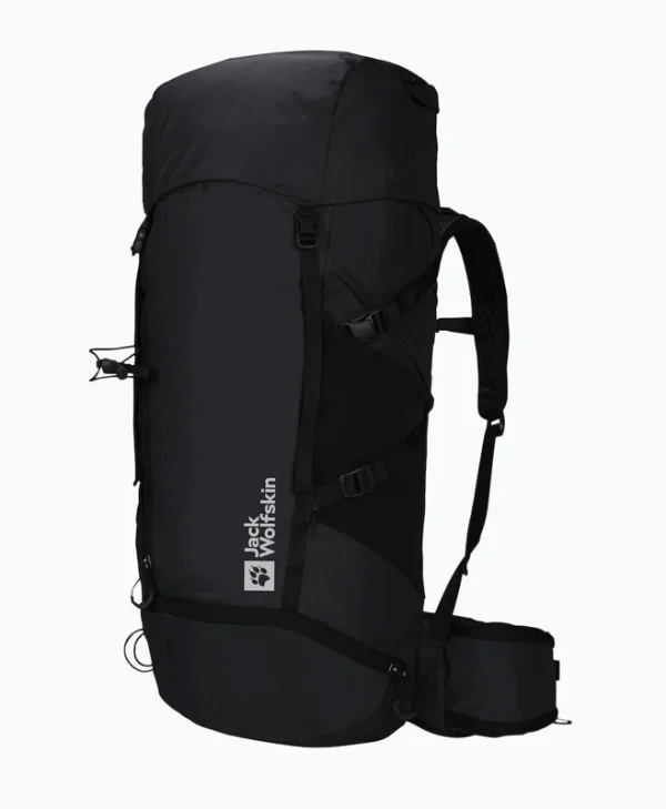 Jack Wolfskin Ορειβατικό Σακίδιο 35lt Αδιάβροχο Γκρι Hiking 2020081_6350_OS