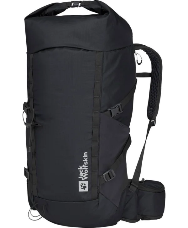 Jack Wolfskin Ορειβατικό Σακίδιο 30lt Μαύρο Hiking 2020091_6350_OS