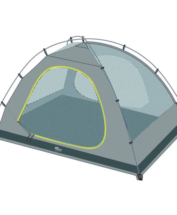 Jack Wolfskin Καλοκαιρινή Σκηνή Camping Igloo Ασημί 3008031_5155_OS