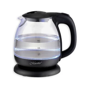 Maestro Βραστήρας 1lt 1100W Μαύρος MR-055-BLACK