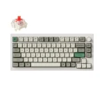Keychron Q1M-M1 Max Q1M-M1 Ασύρματο Gaming Μηχανικό Πληκτρολόγιο 75% με Gateron Jupiter Red διακόπτες και RGB φωτισμό (Αγγλικό US) - Image 7