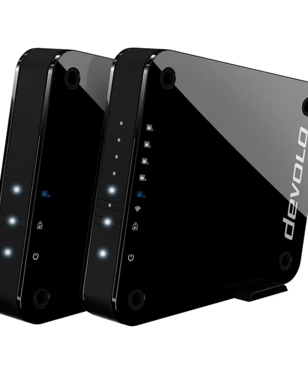 Bridge Repeater Devolo Gigagate Starterkit 2er Set High Speed Wlan Max 2000 Mb GigaGate Starterkit