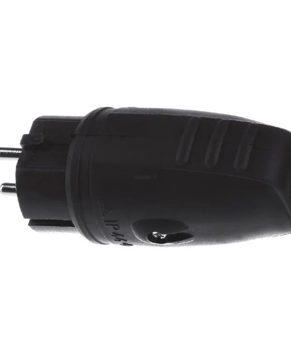 Φις Ρεύματος Bachmann Protective Rubber Plug Black Without Kink Protection Mountable 913.171