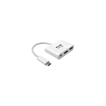 Eaton Tripplite Series USB-A / USB-C Docking Station με 4K PD Λευκό U444-06N-HU-C