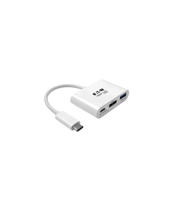 Eaton Tripplite Series USB-A / USB-C Docking Station με 4K PD Λευκό U444-06N-HU-C
