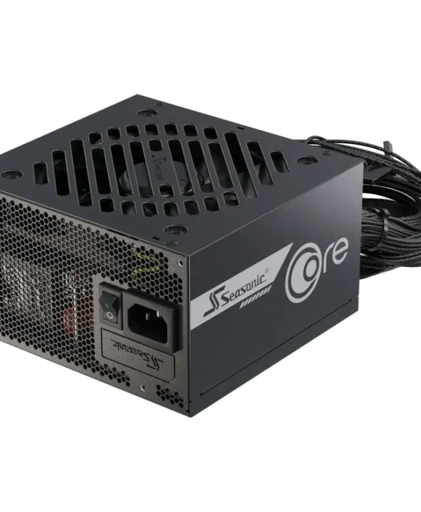 Seasonic CORE BC ATX 3.1 650W Μαύρο Τροφοδοτικό Υπολογιστή Full Wired 80 Plus Bronze SRP-CBC651-A5A51JF