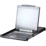 Aten 8-Port PS/2-USB VGA Single Rail LCD KVM Switch CL5708M CL5708MW D - Image 3