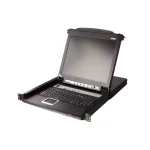 Aten 8-Port PS/2-USB VGA Single Rail LCD KVM Switch CL5708M CL5708MW D - Image 4