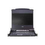 Aten 8-Port PS/2-USB VGA Single Rail LCD KVM Switch CL5708M CL5708MW D - Image 6