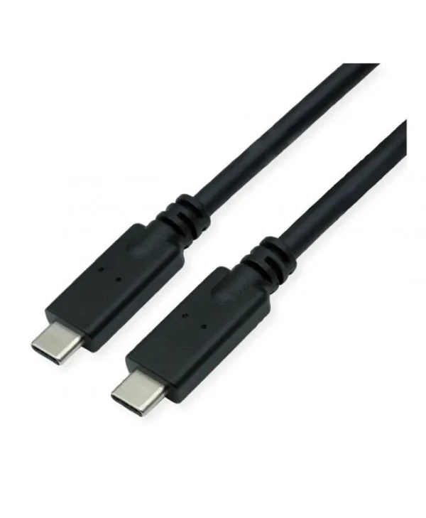 Roline Usb 3.2 Type C To Type C Cable Emark 85w 7m Black Roline 11.02.9067