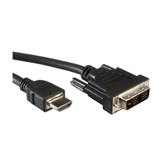 Roline Cable 11.99.5553 Dvi M To Hdmi M 10m Black