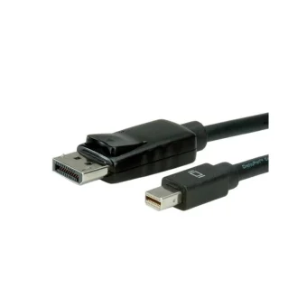 Value Cable DisplayPort male - mini DisplayPort male 1m Μαύρο (11.99.5634)