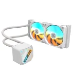 Gigabyte GAMING 240 ICE Υδρόψυξη AIO CPU με 2 Ανεμιστήρες 120mm Λευκή GP-GIGABYTE GME 240I