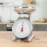 Profi Cook Αναλογική Ζυγαριά Κουζίνας με Κάδο έως 5kg Γκρι 52500 - Image 9