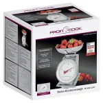 Profi Cook Αναλογική Ζυγαριά Κουζίνας με Κάδο έως 5kg Γκρι 52500 - Image 11
